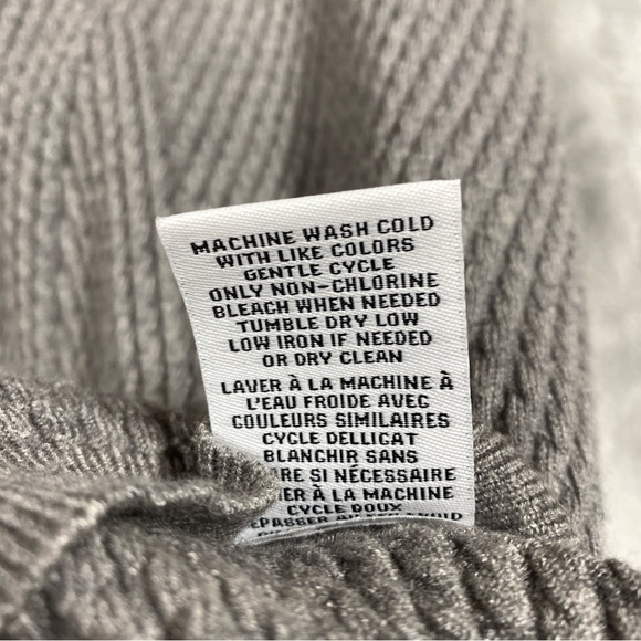 Magaschoni Sweater Vest Womens Size Large Gray Knit High Neck Tank - Picture 6 of 6